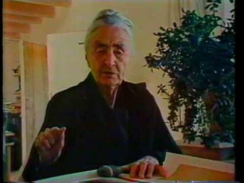 Georgia O'Keeffe talking about her life and work