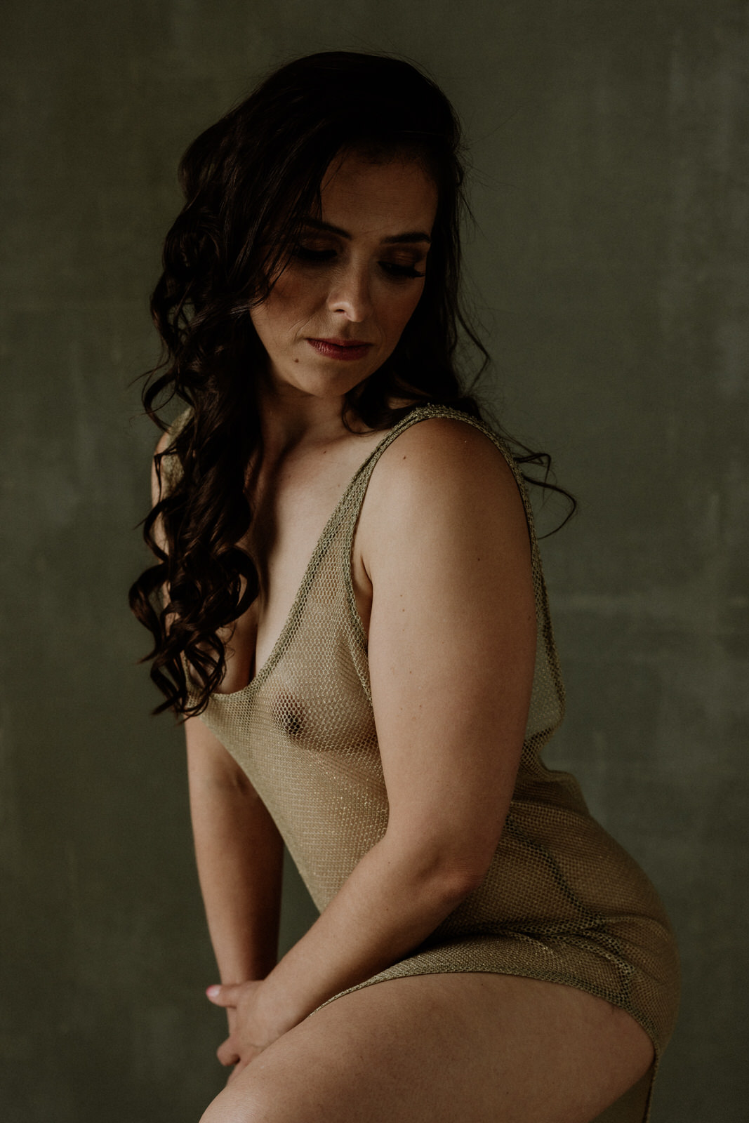 Vancouver boudoir fine art nude portrait showcasing contemporary minimalist photography style